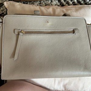 KATE SPADE NORTH COURT ANTON LEATHER TOTE BAG SATCHEL CLOCKTOWER